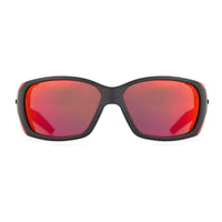 KING PEAK MOUNTAIN LUNETTES DE SOLEIL - NOIR MAT / ROUGE MAT
