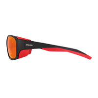 KING PEAK MOUNTAIN LUNETTES DE SOLEIL - NOIR MAT / ROUGE MAT