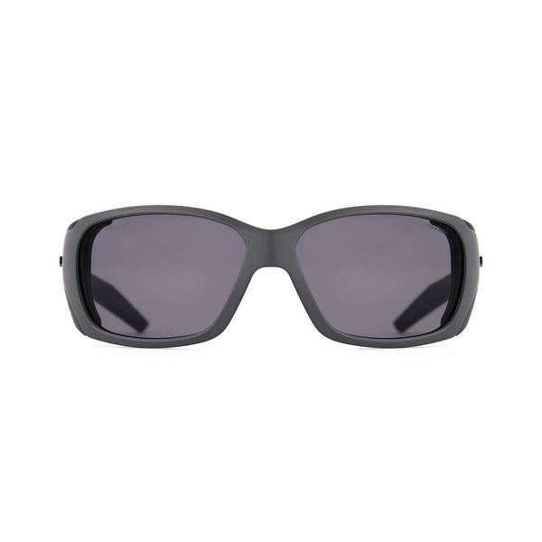 KING PEAK GLETSJERBRIL - MAT DONKERGRIJS / MAT DONKERBLAUW - TRANS+® GLAS (BOX)