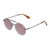 KNOX ZONNEBRIL - DONKER METAAL - SINTEC® LENS