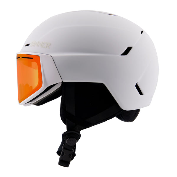 LAAX SINTRAST TRANS+® SKIHELM - WIT MAT - SINTRAST TRANS+® LENS