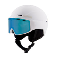 LAAX SKIHELM - MAT WIT