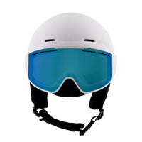 LAAX SKIHELM - MAT WIT