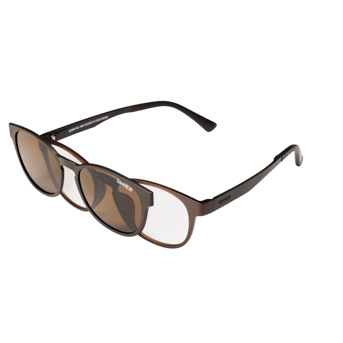 LODGE LUNETTES - MARRON MAT - VERRE SINTEC®