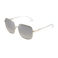 MADIKI SUNGLASSES - SILVER METAL - SILVER MIRROR LENS