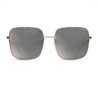 MADIKI SUNGLASSES - SILVER METAL - SILVER MIRROR LENS