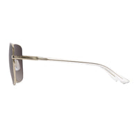 MADIKI SUNGLASSES - SILVER METAL - SILVER MIRROR LENS