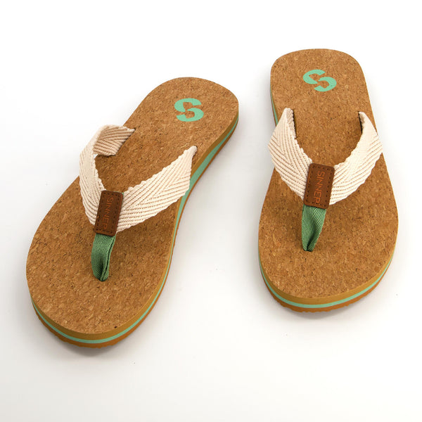 MAYA SLIPPERS DAMES - GROEN