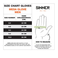 MESA DRY-S® GLOVES MEN - GREY