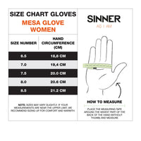 MESA DRY-S® GLOVES WOMEN - BLACK
