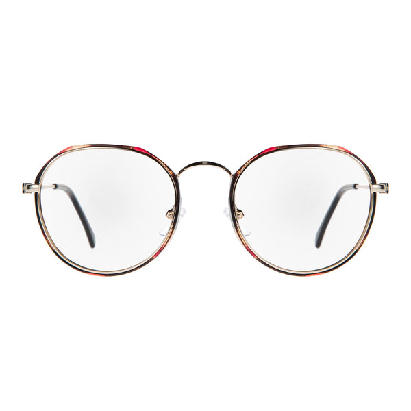 MILO GAFAS - CAREY MARRÓN / ORO