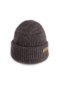 MONSERRATE BONNET - GRIS FONCÉ MÉLANGÉ