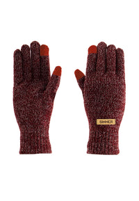 MONSERRATE HANDSCHUHE - BURGUNDERROT