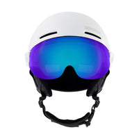 MONTBLANC VISOR SKIHELM - MAT WIT