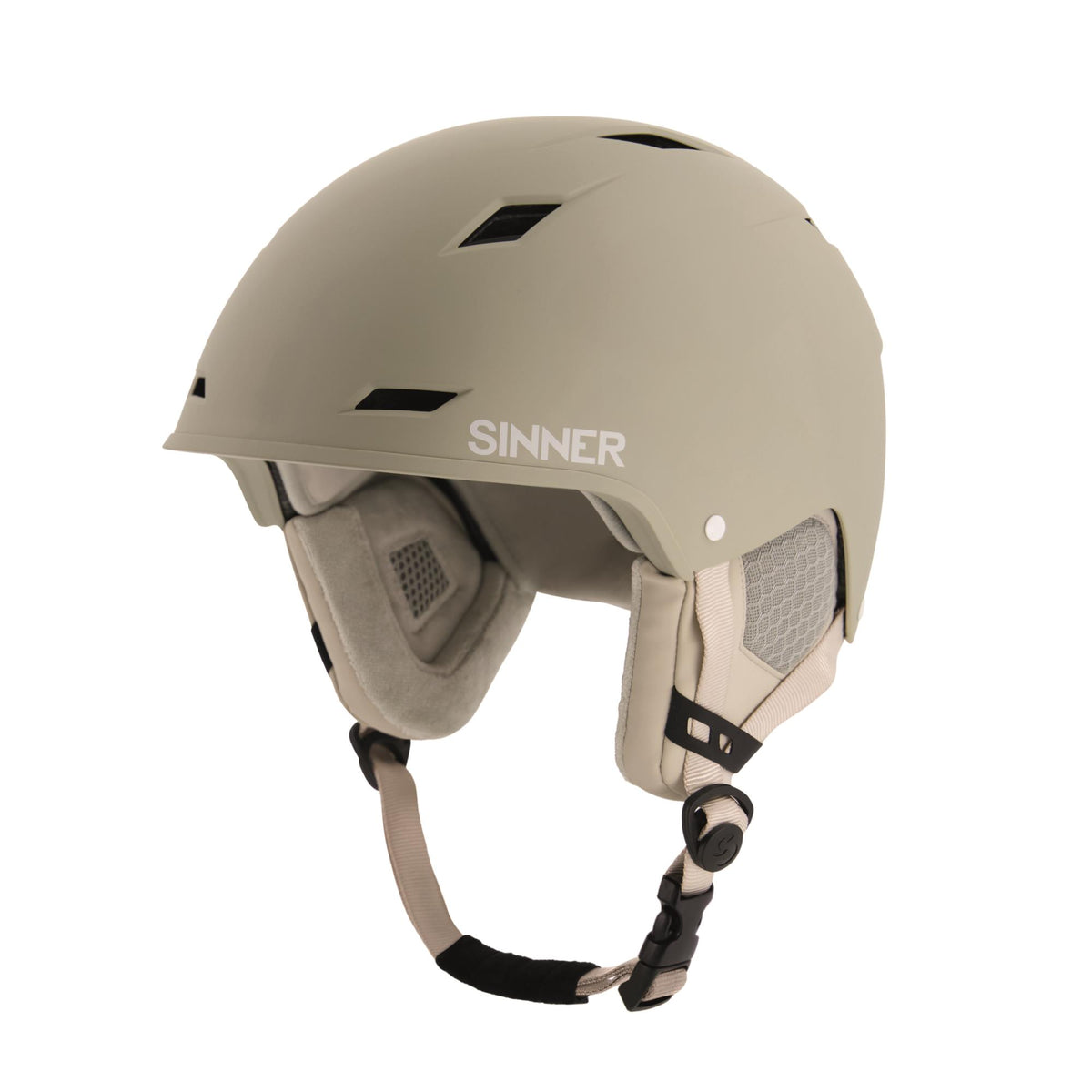 MOUNT SKIHELM - MAT LICHTGRIJS