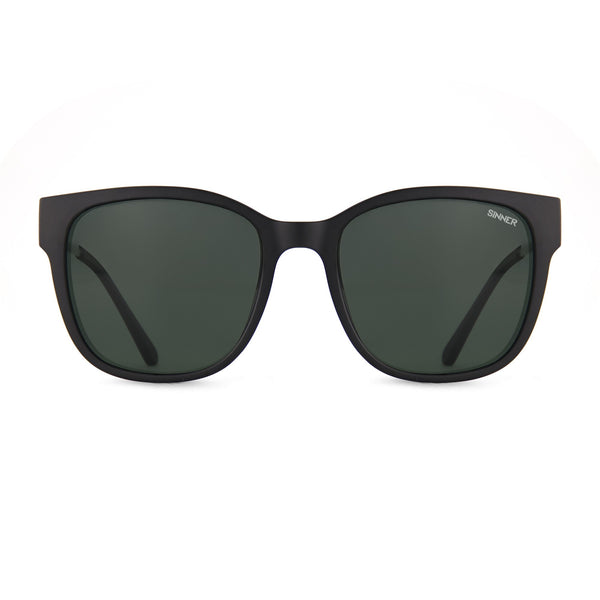 MRAUK ZONNEBRIL - MAT ZWART - SINTEC® GLAS