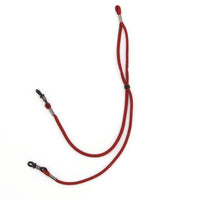 GLASSES CORD - RED / BLACK
