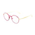 NOAH LUNETTES - ROUGE MAT