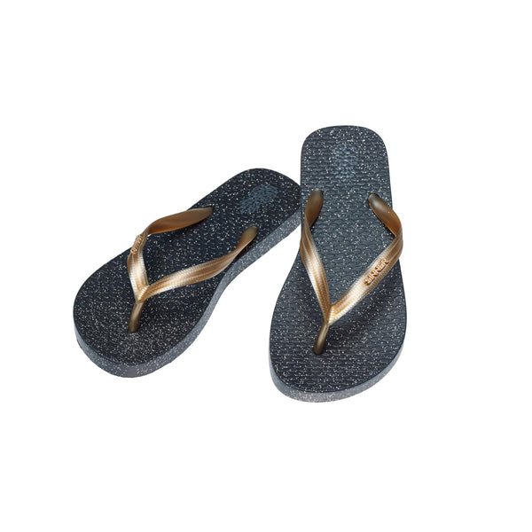 PADANK SLIPPERS DAMES / JUNIOR - ZWART