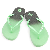 PADANK FLIP-FLOPS DAMEN – GRÜN / SCHWARZ