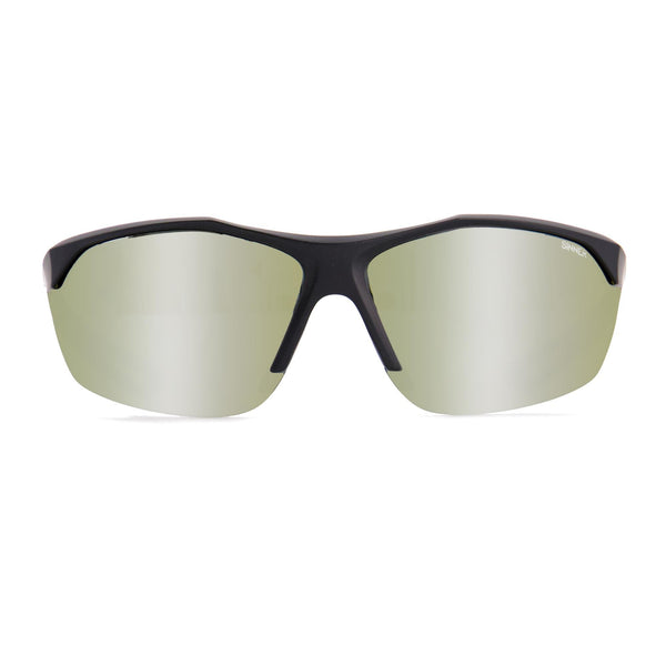PITCH GOLF ZONNEBRIL - MAT ZWART - SINTRAST® GLAS