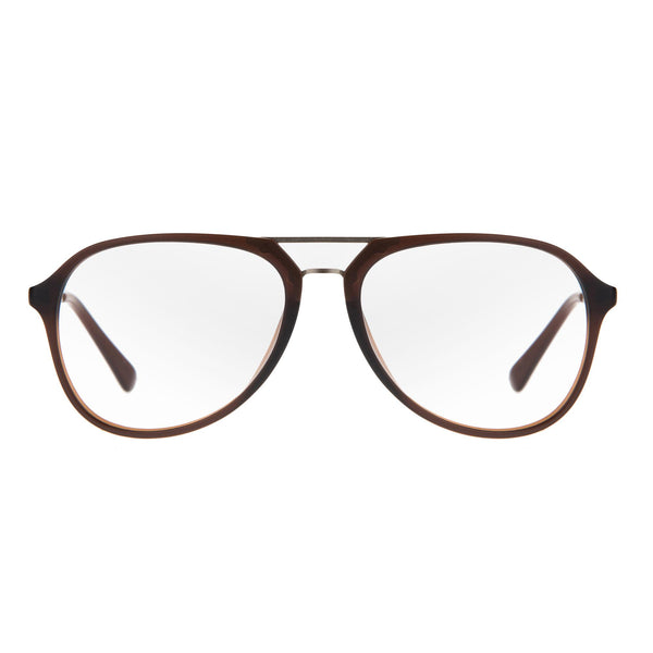 SCOTT GAFAS - MARRÓN MATE / ORO