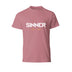 SINNER AS I AM T-SHIRT - BORDEAUXROOD