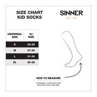 STARS CHAUSSETTES DE SKI ENFANTS LOT DE 2