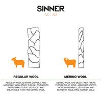 MERINO SKISOKKEN UNISEX ENKELE VERPAKKING - ZAND