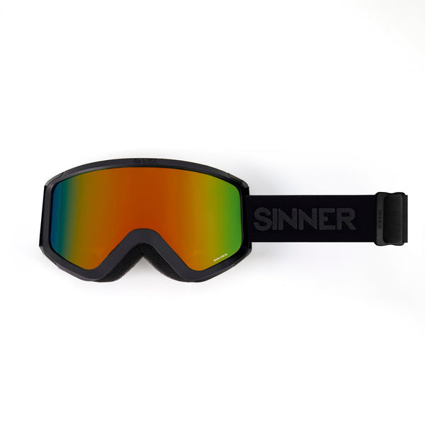 SNOW CUB SKIBRIL - MAT ZWART