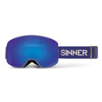SNOWFLAKE MASQUE DE SKI - BLEU CREPUSCULE MAT - 2 ECRANS