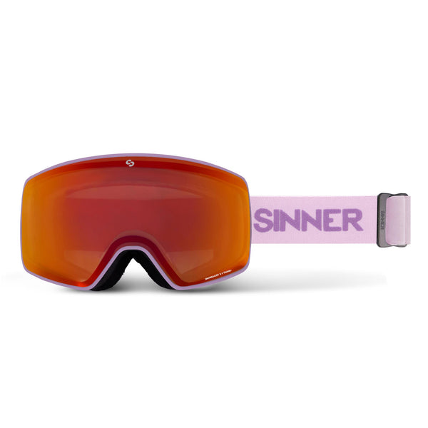 SNOWGHOST II S SKI GOGGLES - MATTE LILAC - SINTRAST TRANS+® LENS