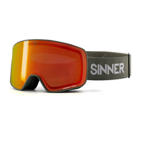 SNOWGHOST II SKI GOGGLES - MATTE MOSS GREEN - SINTRAST TRANS+® LENS