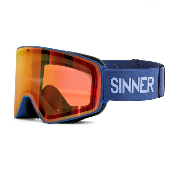 SNOWGHOST SKIBRIL – MAT MARINEBLAUW - SINTRAST®/TRANS+®-LENS
