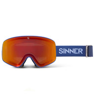 SNOWGHOST SKIBRIL – MAT MARINEBLAUW - SINTRAST®/TRANS+®-LENS