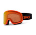 SNOWGHOST SKIBRIL – MAT ORANJE NEON - SINTRAST®/TRANS+®-LENS