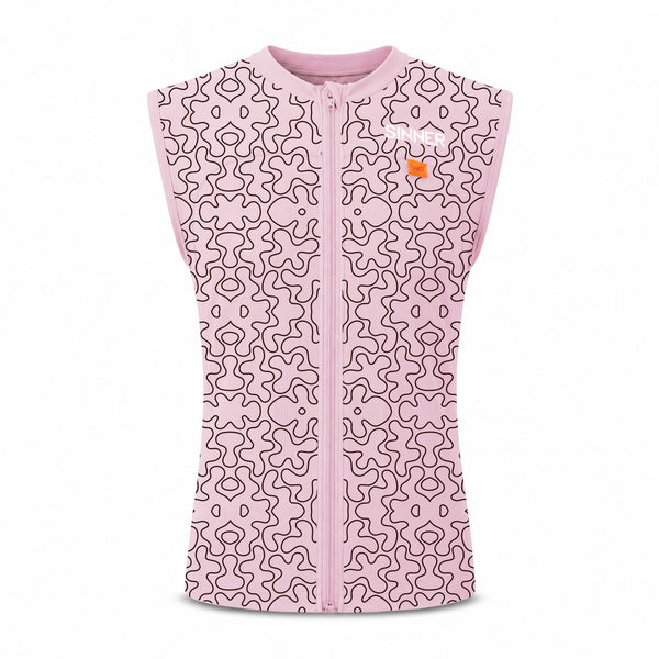 SPINE PROTECTOR VEST D3O - ROZE / BORDEAUXROOD