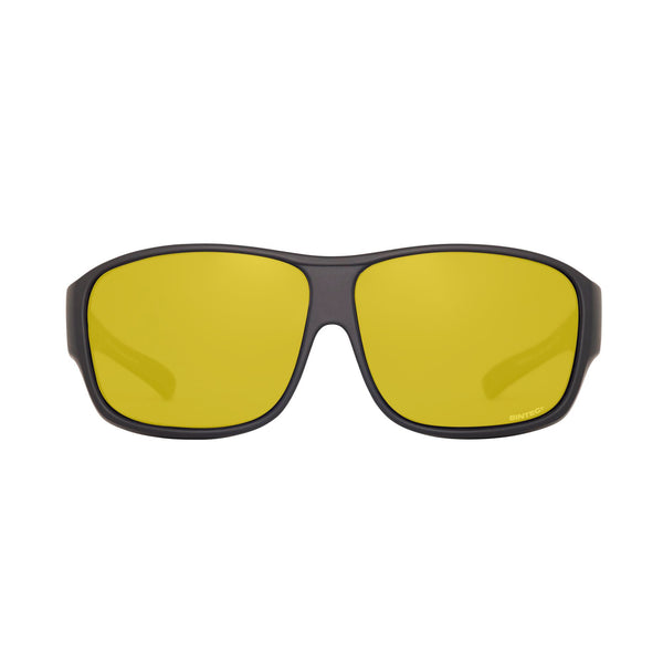 SUNRISE ZONNEBRIL - ZWART NACHTZICHT - SINTEC® GLAS