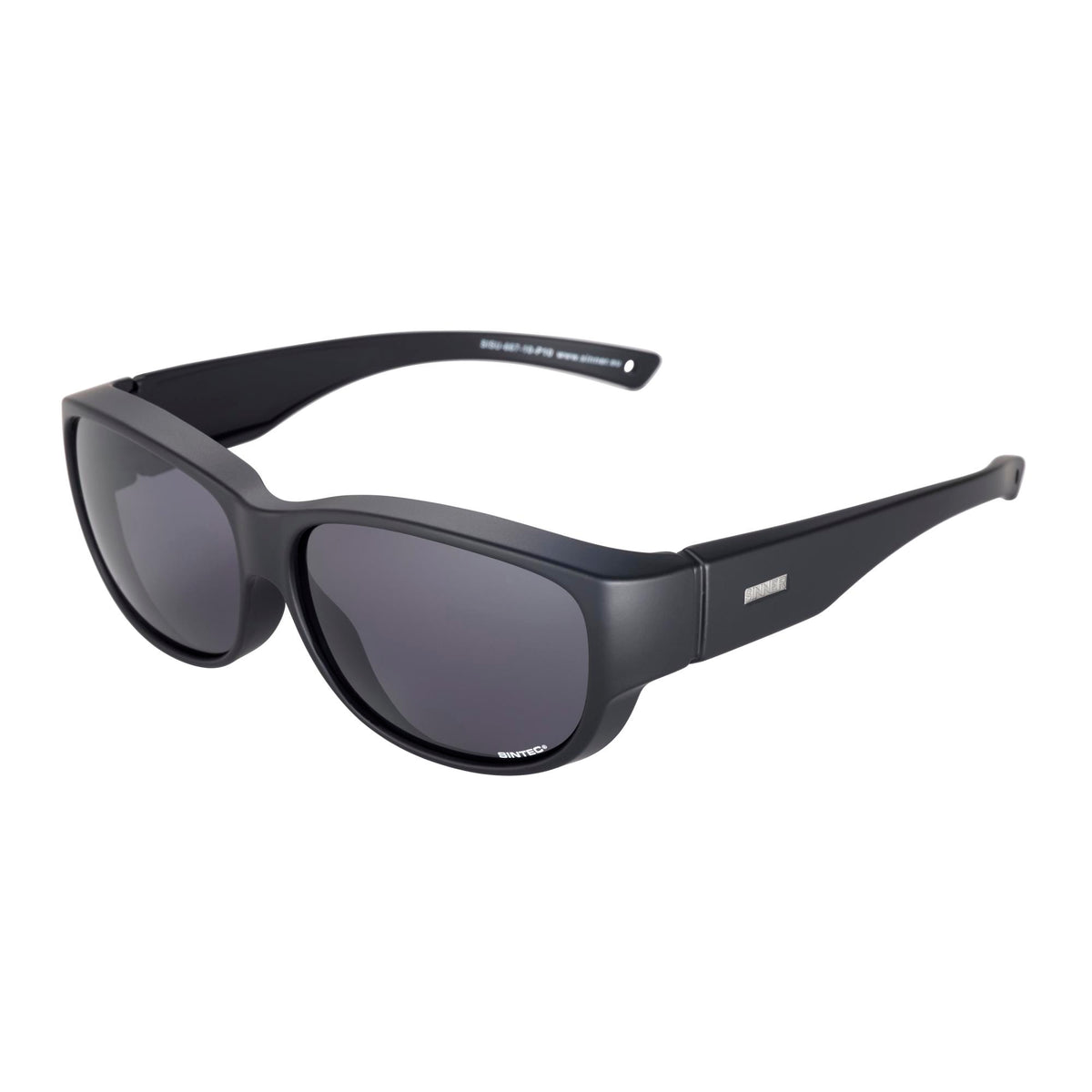 SUNRISE S SUNGLASSES - MATTE BLACK - SINTEC® LENS