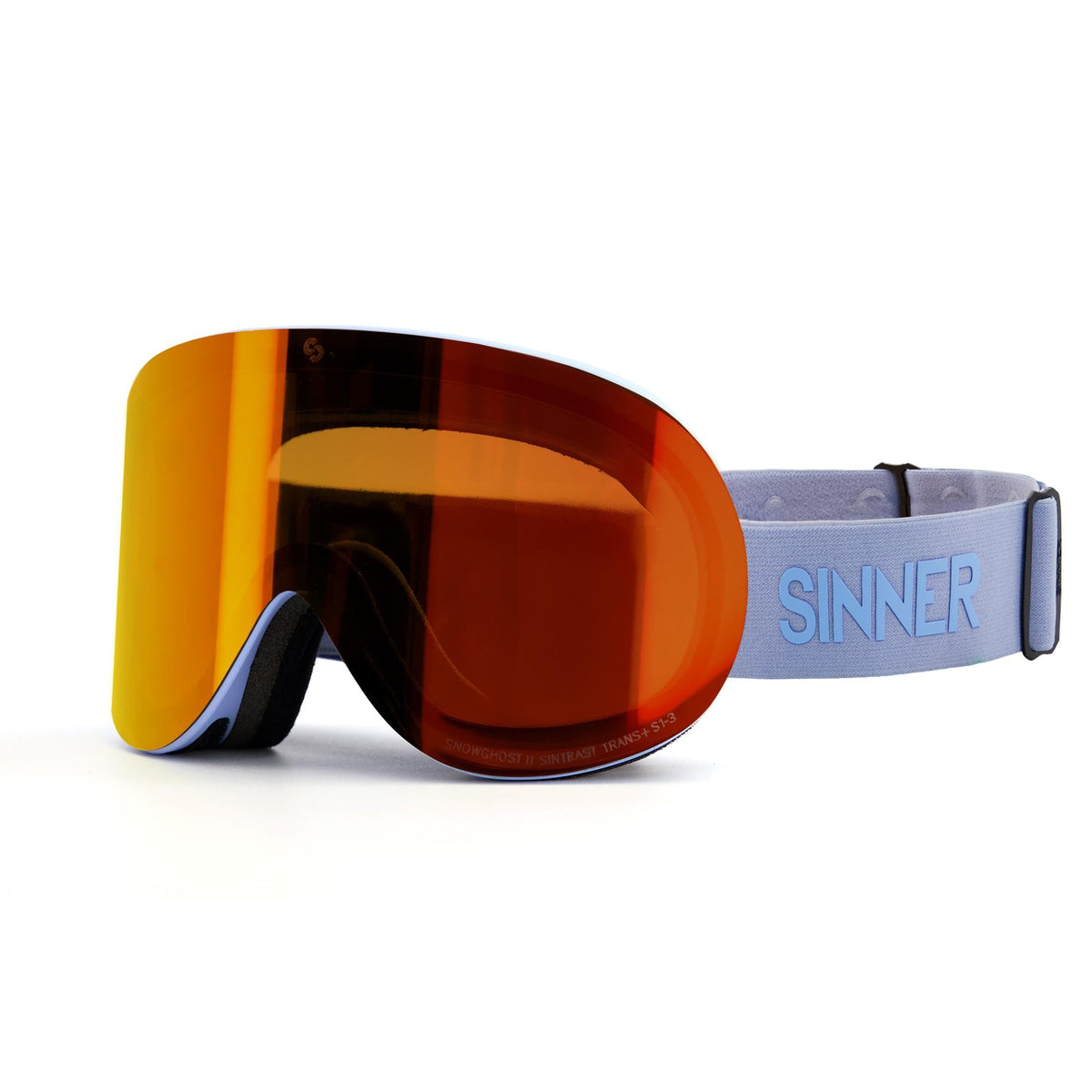 TAUR LUNETTES DE SKI – BLEU CLAIR MAT - LENTILLE SINTRAST®/TRANS+®