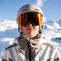 TAUR SKIBRILLE – MATT HELLGRAU - SINTRAST®/TRANS+®-LINSE