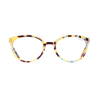 TESS BRILLE - GLÄNZEND BRAUN / GELB TORTOISE