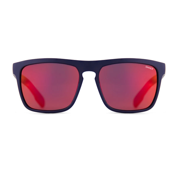 THUNDER X SUNGLASSES - MATTE DARK BLUE - SINTEC® LENS
