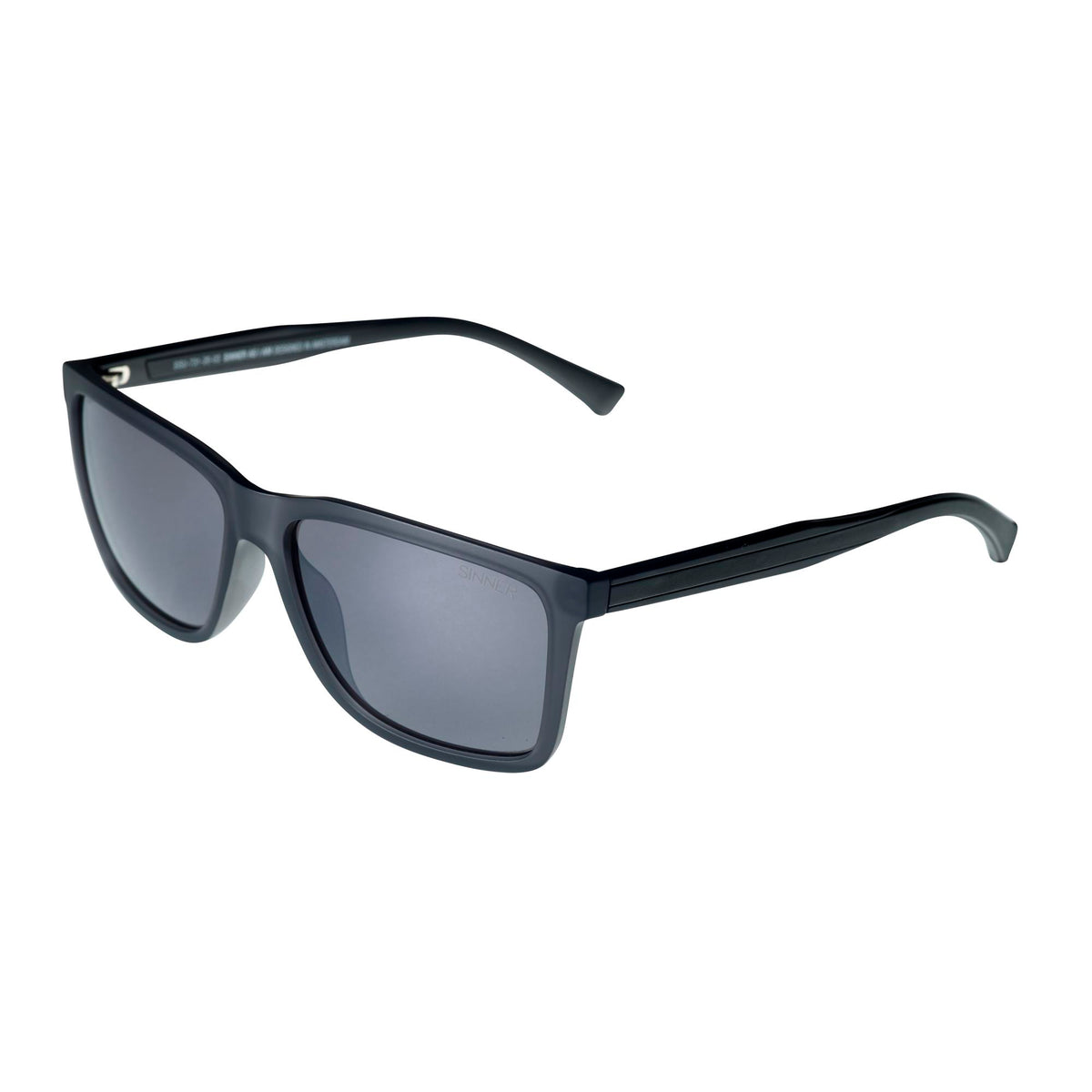 TIOMAN ZONNEBRIL - MAT DONKERGRIJS - SINTEC® GLAS