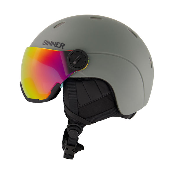 TITAN VISOR SKIHELM - MOS GROEN