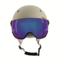 TITAN VISOR SKIHELM - MAT LICHTGRIJS