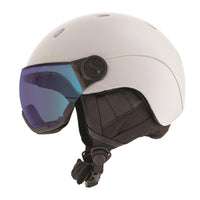 TITAN VISOR SKIHELM - MAT WIT - TRANS+® LENS
