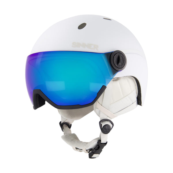 TITAN VISOR SKIHELM - MAT WIT