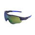 TRIPLE II CYCLING ZONNEBRIL - MAT DONKERBLAUW - SINTRAST® GLAS