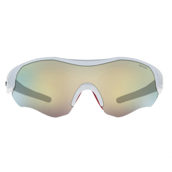TRIPLE II CYCLING ZONNEBRIL - MAT WIT - SINTRAST® GLAS